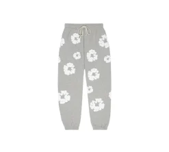 Denim Tears The Cotton Wreath Set - Grey (Sweatshirt + Sweatpants)