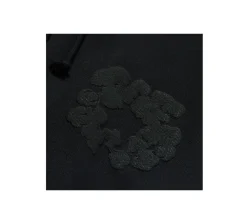 Denim Tears The Cotton Wreath Set - Mono Black (Sweatshirt + Sweatpants)