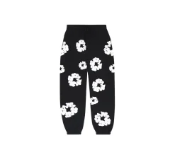 Denim Tears The Cotton Wreath Set - Black (Sweatshirt + Sweatpants)