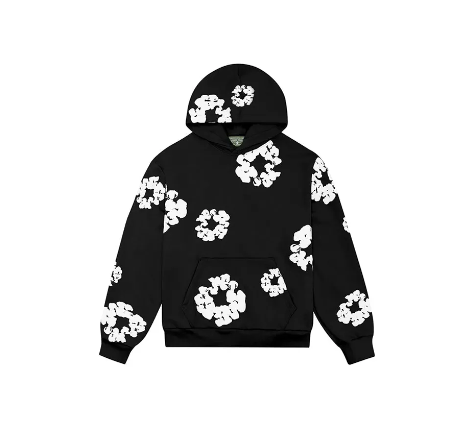Denim Tears The Cotton Wreath Sweatshirt - Black