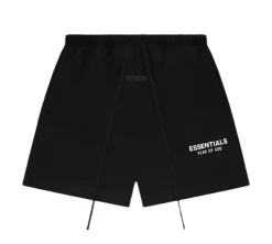 Fear of God Essentials Classic Sweat Shorts - Jet Black