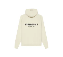 Fear of God Essentials Pull-Over Hoodie - Cream