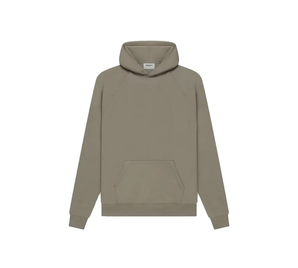 Fear of God Essentials Pull-Over Hoodie - Taupe