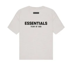 Fear of God Essentials T-Shirt - Light Oatmeal