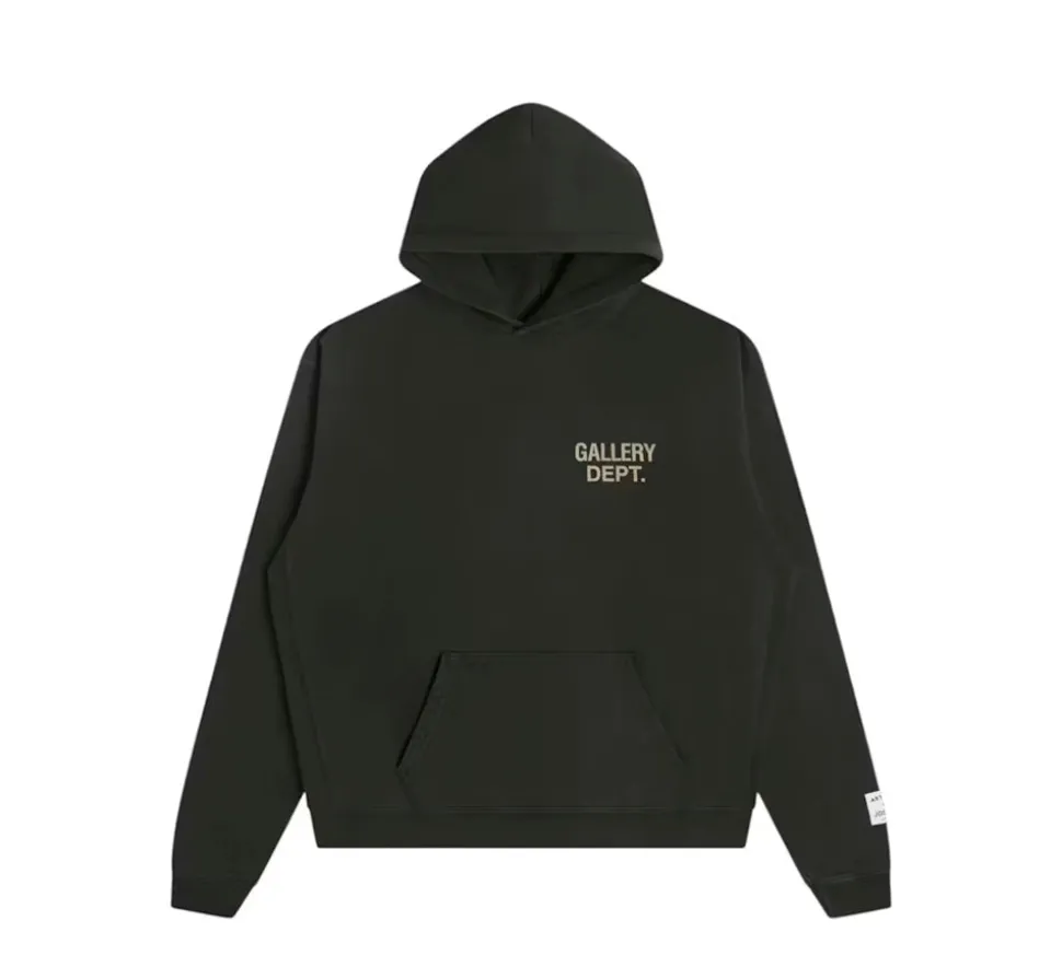 Gallery Dept. 90's Logo Hoodie - Vintage Black