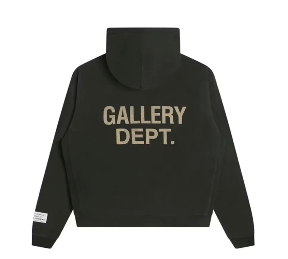 Gallery Dept. 90's Logo Hoodie - Vintage Black