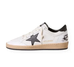 Golden Goose Ball Star - White Black SS25