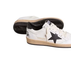 Golden Goose Ball Star - White Black SS25