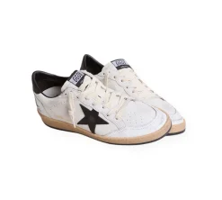 Golden Goose Ball Star - White Black SS25