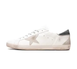 Golden Goose Super-Star - White Silver
