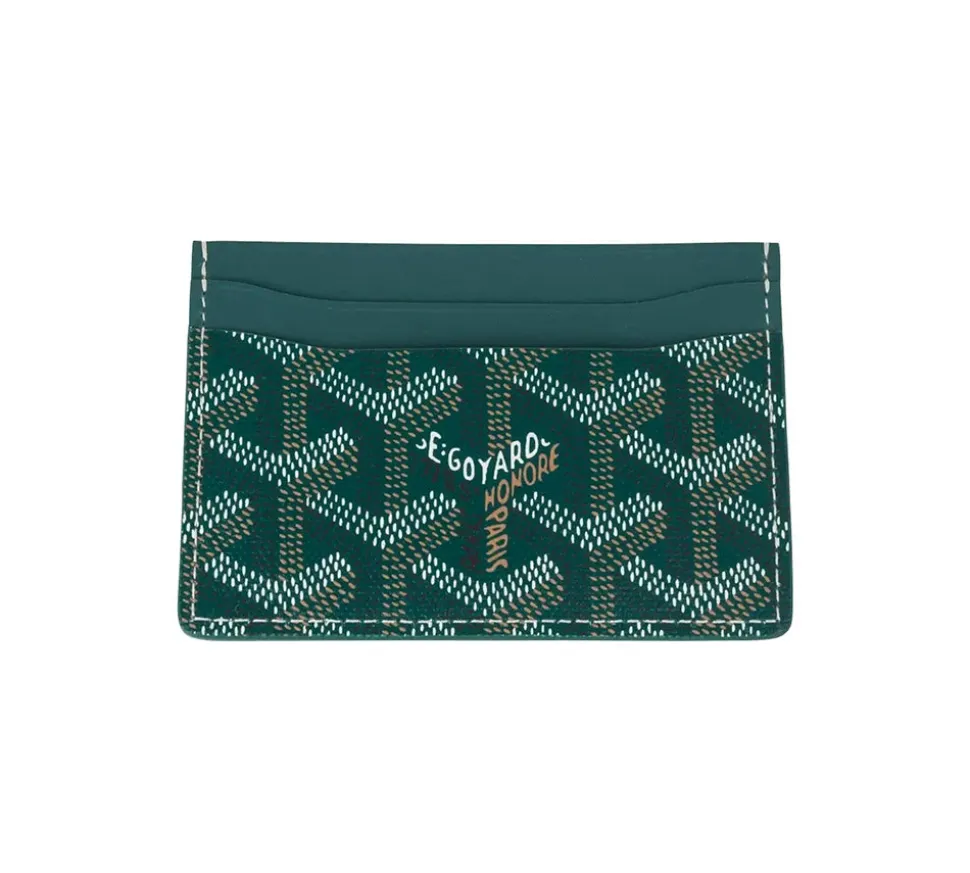 Goyard Saint Sulpice Card Holder - Green