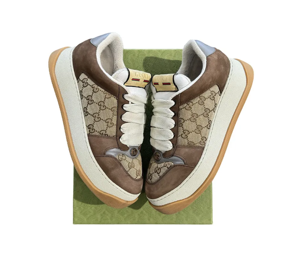 GUCCI Screener 44 - GG Supreme Sneakers (USADO)