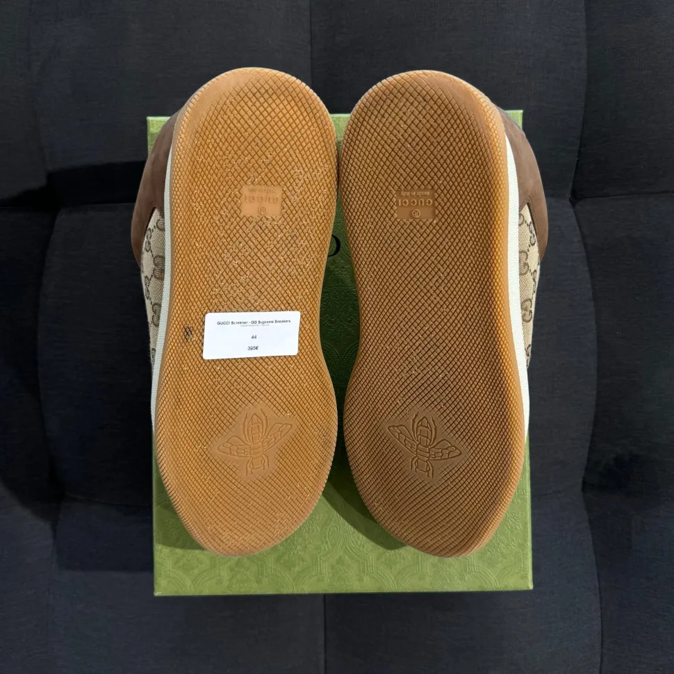 GUCCI Screener 44 - GG Supreme Sneakers (USADO)