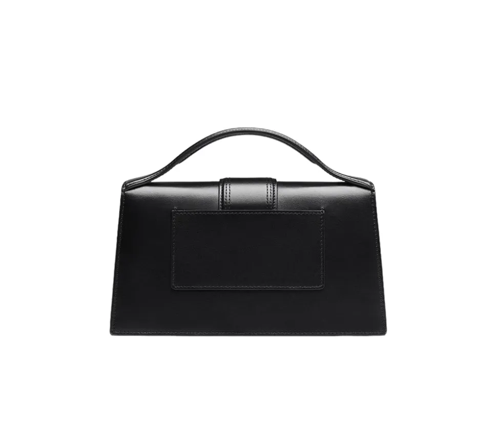 Jacquemus Le Grand Bambino Crossbody Strap Handbag - Black