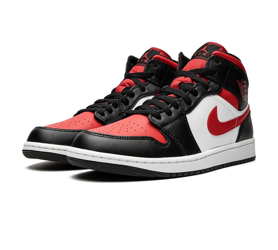 Jordan 1 Mid - Bred Toe (2022)