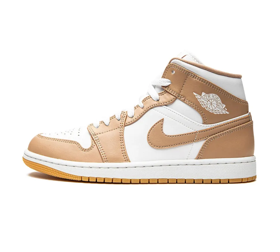 Jordan 1 Mid - Tan Gum