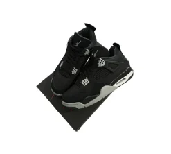 Jordan 4 Retro 42.5 - Black Canvas (USADO)
