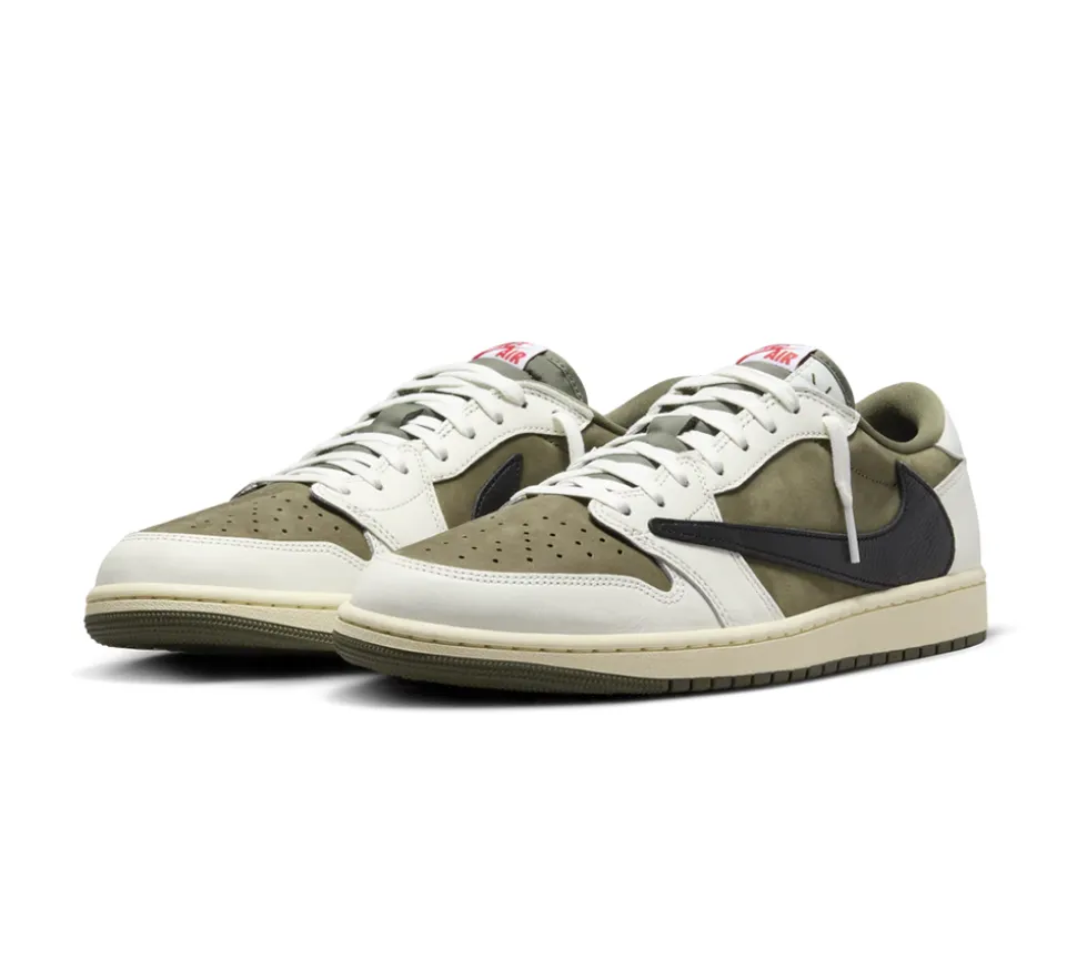Jordan 1 Retro Low OG SP - Travis Scott Medium Olive
