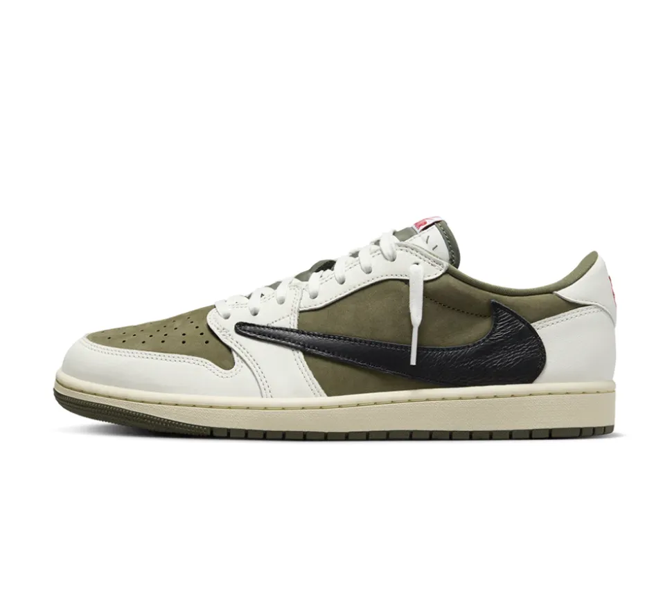 Jordan 1 Retro Low OG SP - Travis Scott Medium Olive