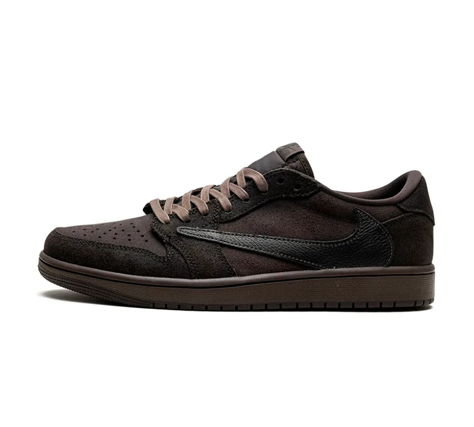 Jordan 1 Retro Low OG SP - Travis Scott Velvet Brown