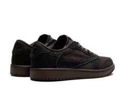 Jordan 1 Retro Low OG SP - Travis Scott Velvet Brown