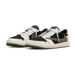 Jordan 1 Retro Low OG SP - Travis Scott Olive