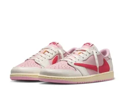 Jordan 1 Retro Low OG SP - Travis Scott Sail Tropical Pink
