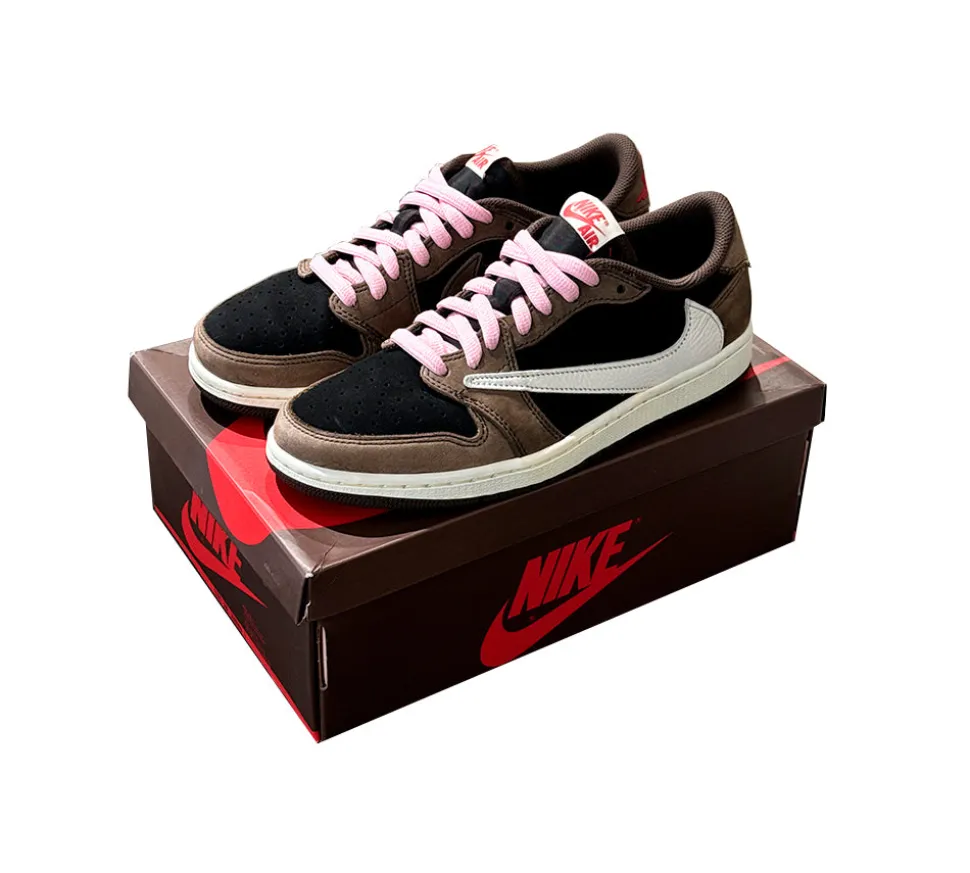 Jordan 1 Retro Low OG SP (41) - Travis Scott Mocha (USADO)