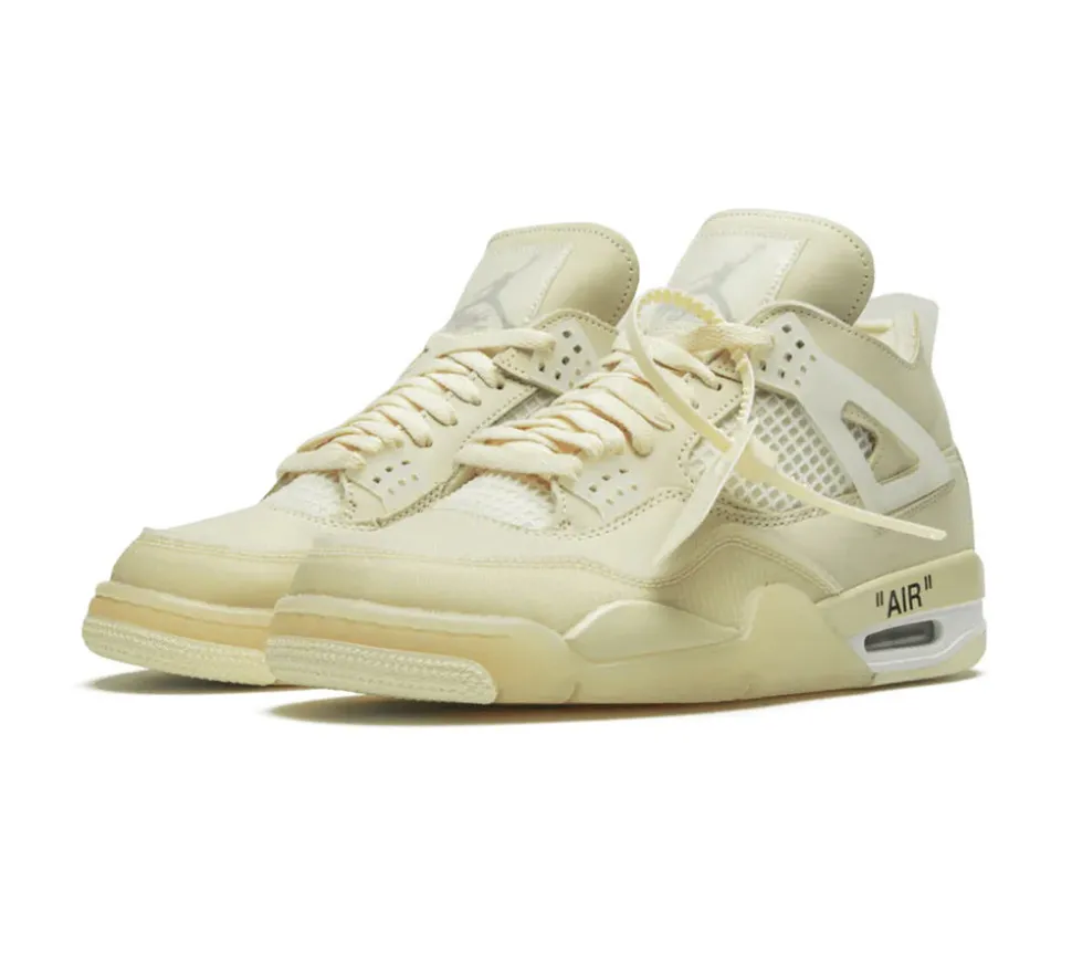 Jordan 4 Retro - Off-White Sail