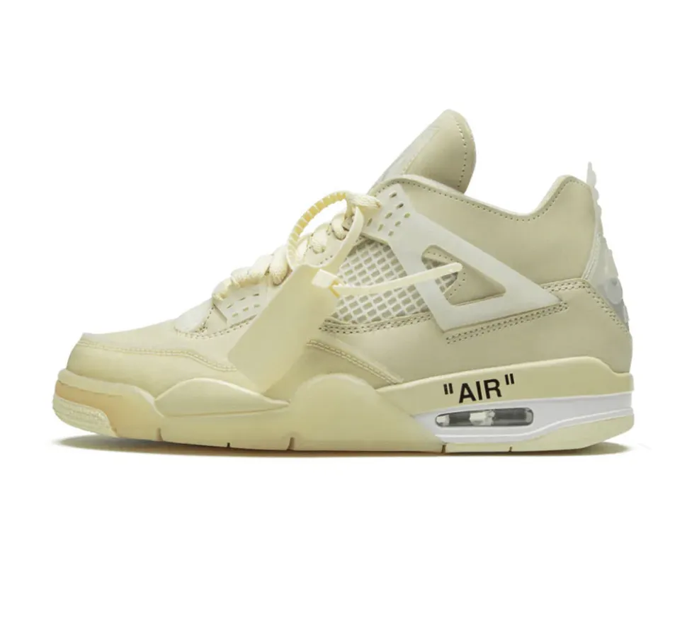 Jordan 4 Retro - Off-White Sail