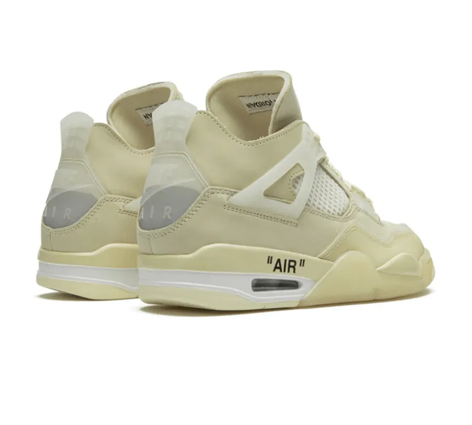 Jordan 4 Retro - Off-White Sail