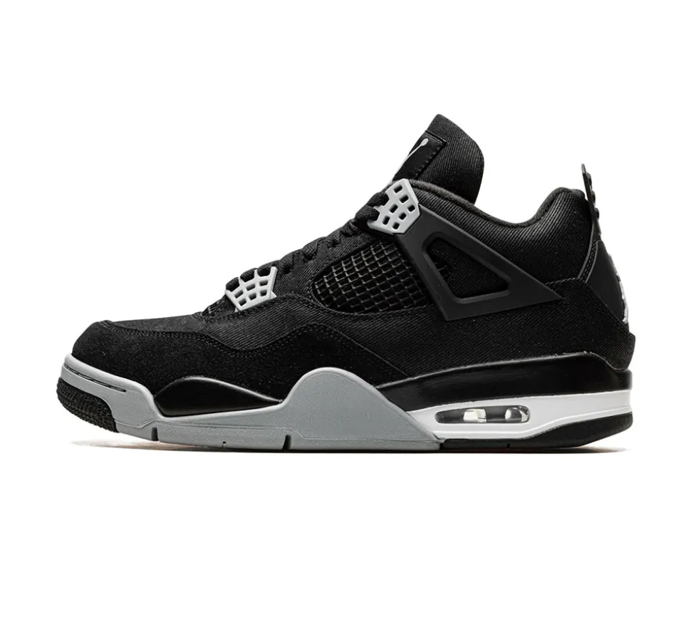 Jordan 4 Retro SE - Black Canvas