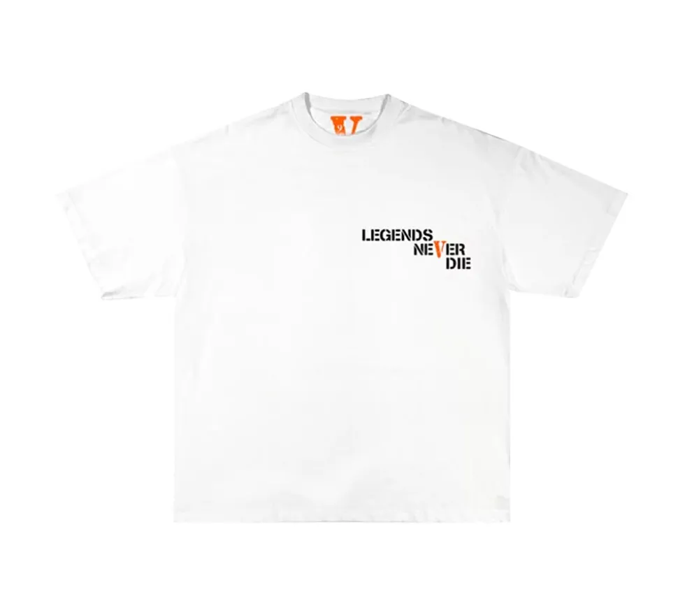 Juice Wrld x Vlone Butterfly T-shirt - White