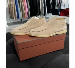 Loro Piana Open Walk Ankle Boot Sandstone (USADO) - 41