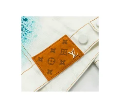 Louis Vuitton LV Jacket - Spray Denim (USADO COMO NOVO C/ Etiqueta)