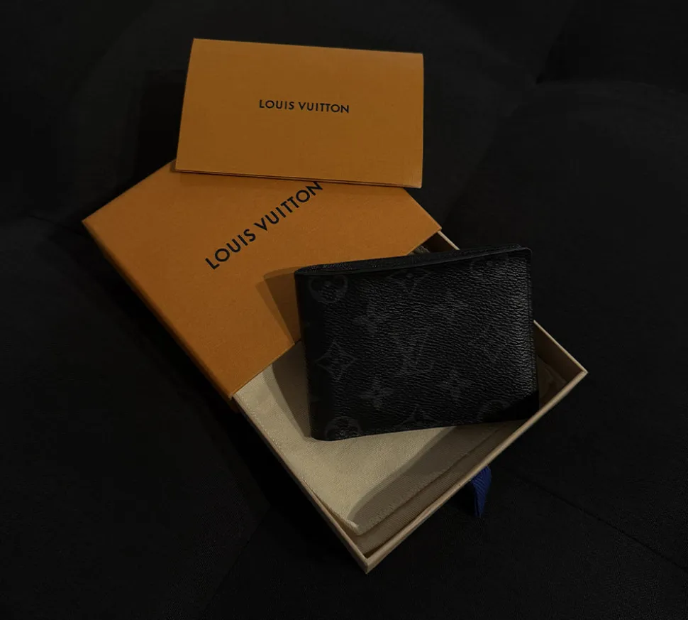 Louis Vuitton Wallet Multiple - Monogram Eclipse (USADO)