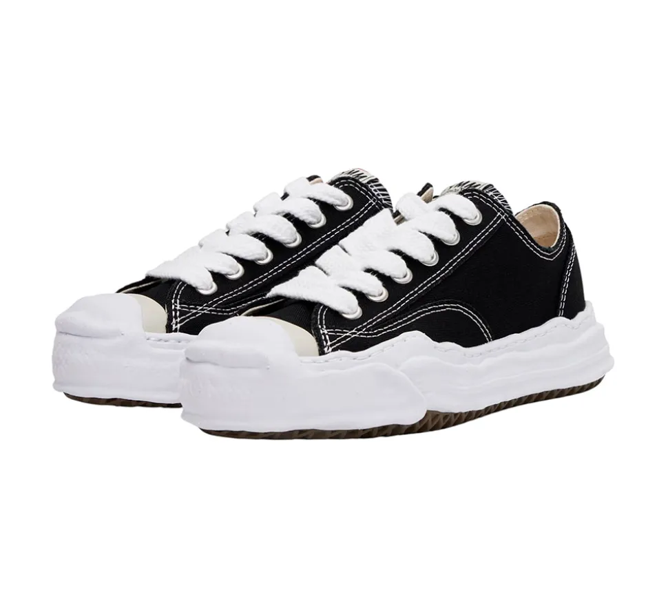 Maison Mihara Yasuhiro Hank OG Sole Canvas Low - Black