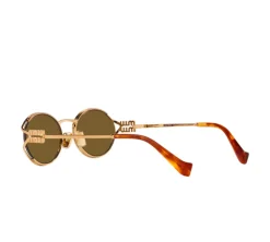 Miu Miu Sunglasses - Rose Gold / Dark Brown