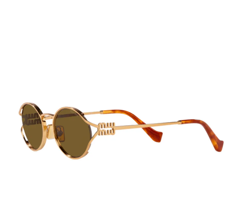 Miu Miu Sunglasses - Rose Gold / Dark Brown