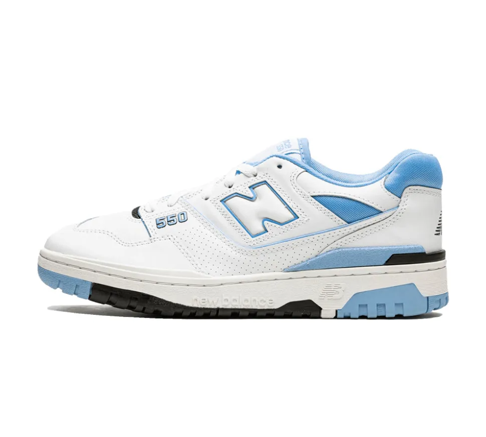 New Balance 550 - UNC White University Blue