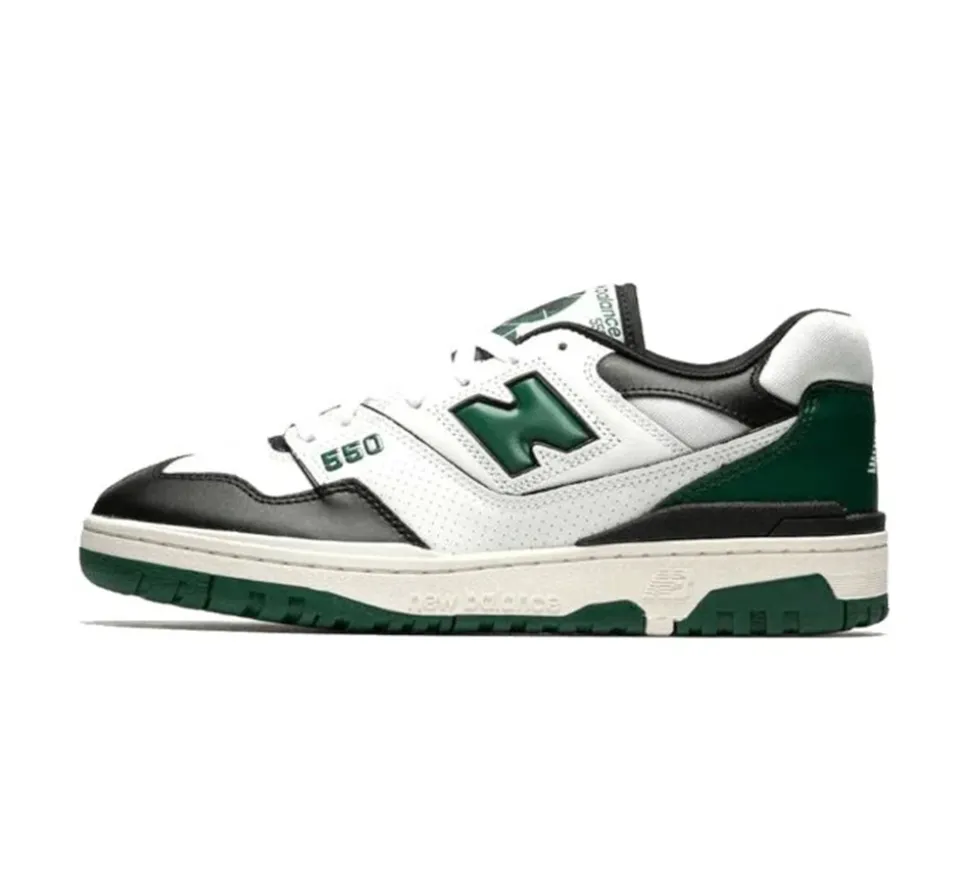 New Balance 550 - White Green Black