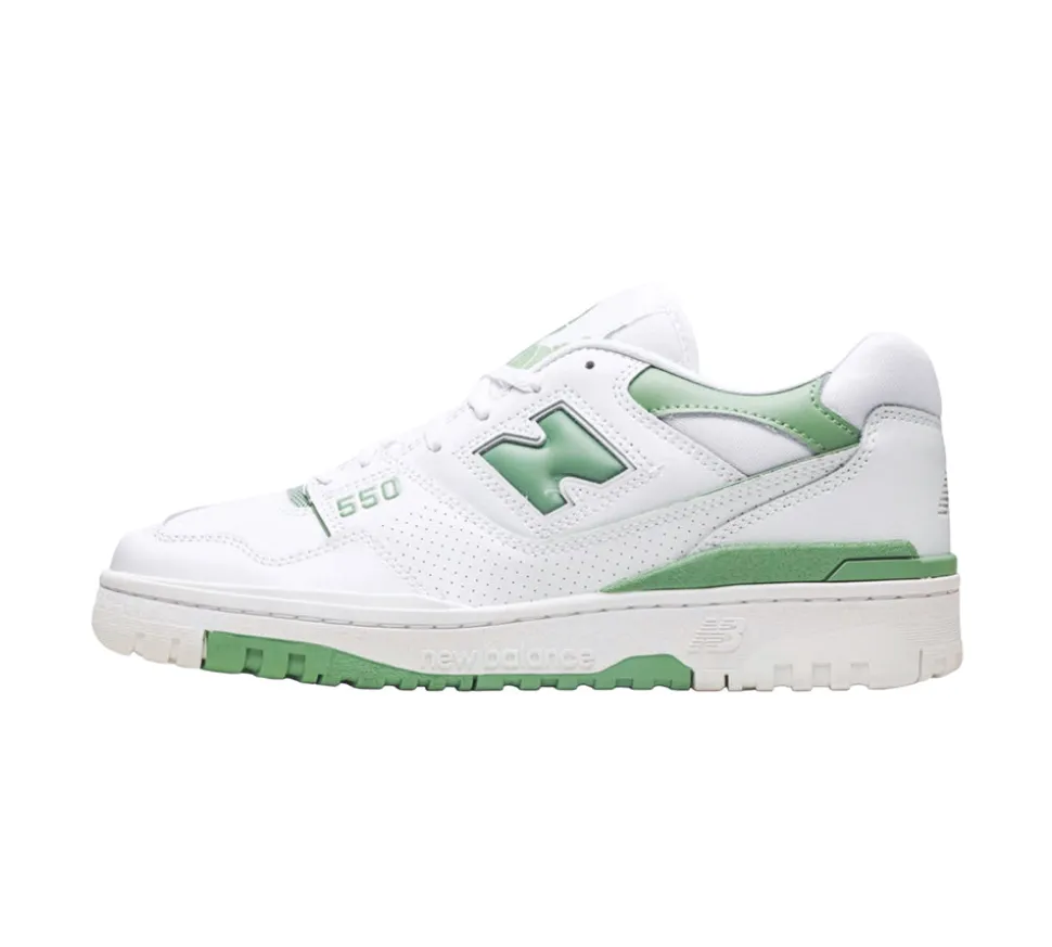 New Balance 550 - White Mint Green