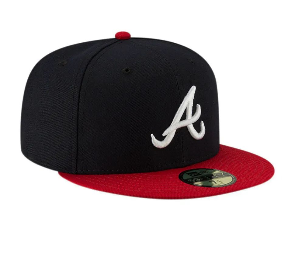 New Era Atlanta Braves MLB Authentic Collection On-Field Game - Navy