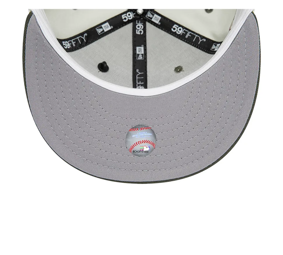 New Era Los Angeles Dodgers World Series 1981 Side Patch Trail Mix - Off White / Walnut