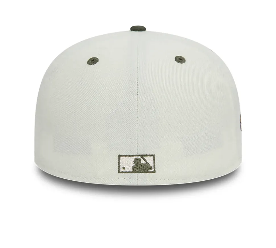 New Era Los Angeles Dodgers World Series 1981 Side Patch Trail Mix - Off White / Walnut