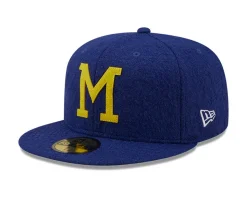 New Era Milwaukee Brewers Cooperstown Collection Wool - Blue