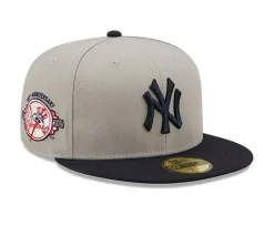 New Era New York Yankees 100th Anniversary Side Patch - Grey