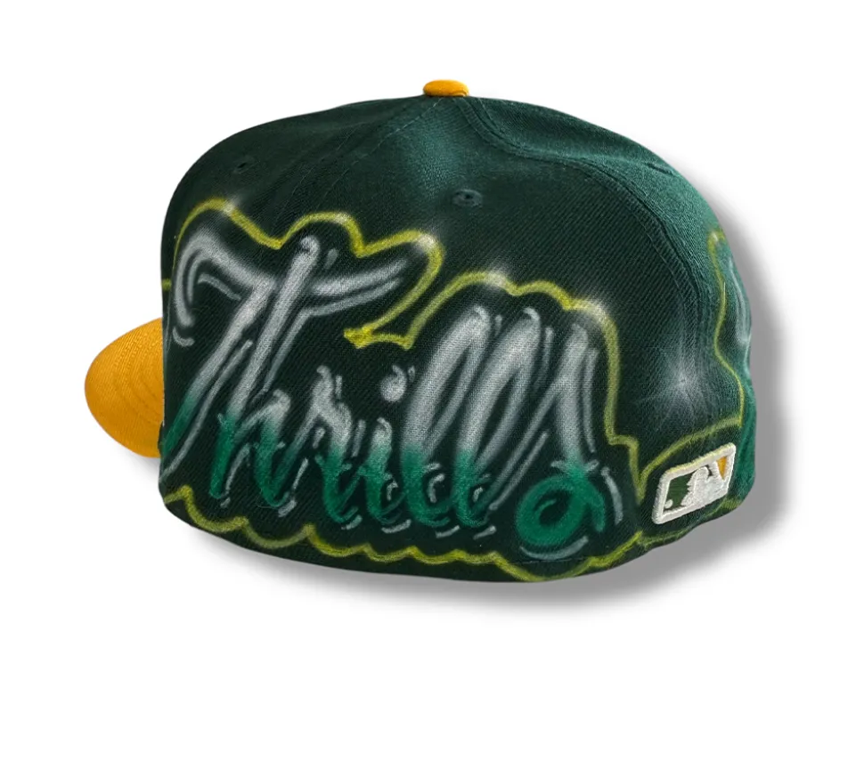 New Era Oakland Athletics MLB Authentic Collection On-Field Game - Custom Dark Green