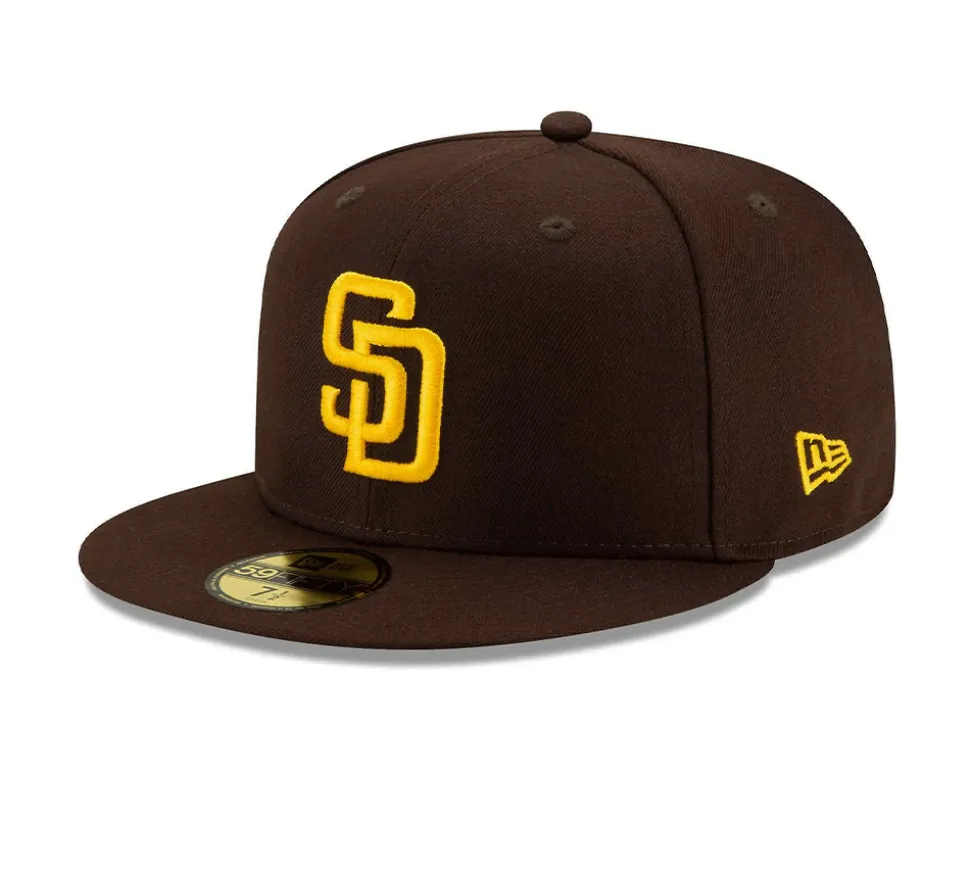 New Era San Diego Padres MLB Authentic Collection On-Field Game - Brown
