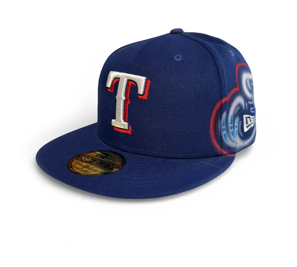 New Era Texas Rangers MLB Authentic Collection On-Field Game - Custom Blue